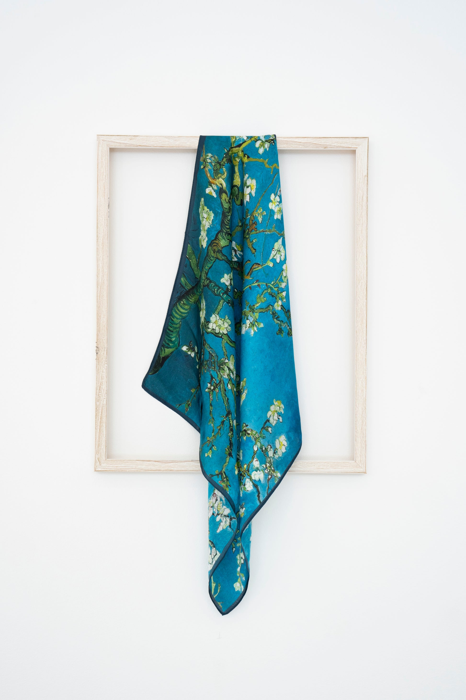 KAIYI 53x53CM 100% Pure Silk Scarf for Women Fashion and Gift (Artsy07)