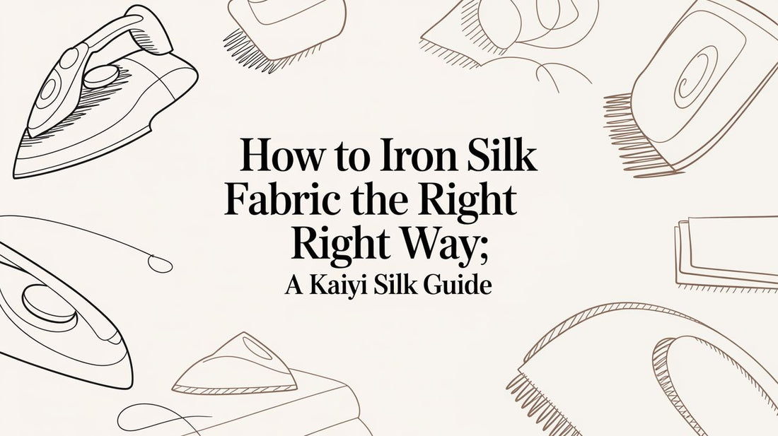 How to Iron Silk Fabric the Right Way: A KAIYI SILK Guide