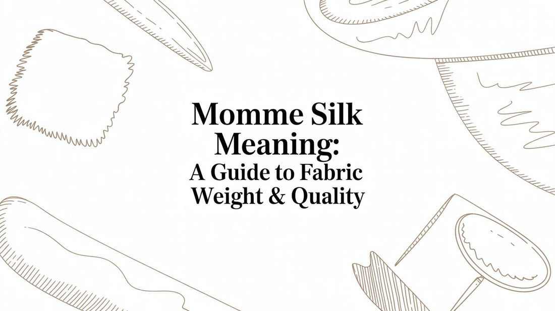 Momme Silk Meaning: A Guide to Fabric Weight & Quality