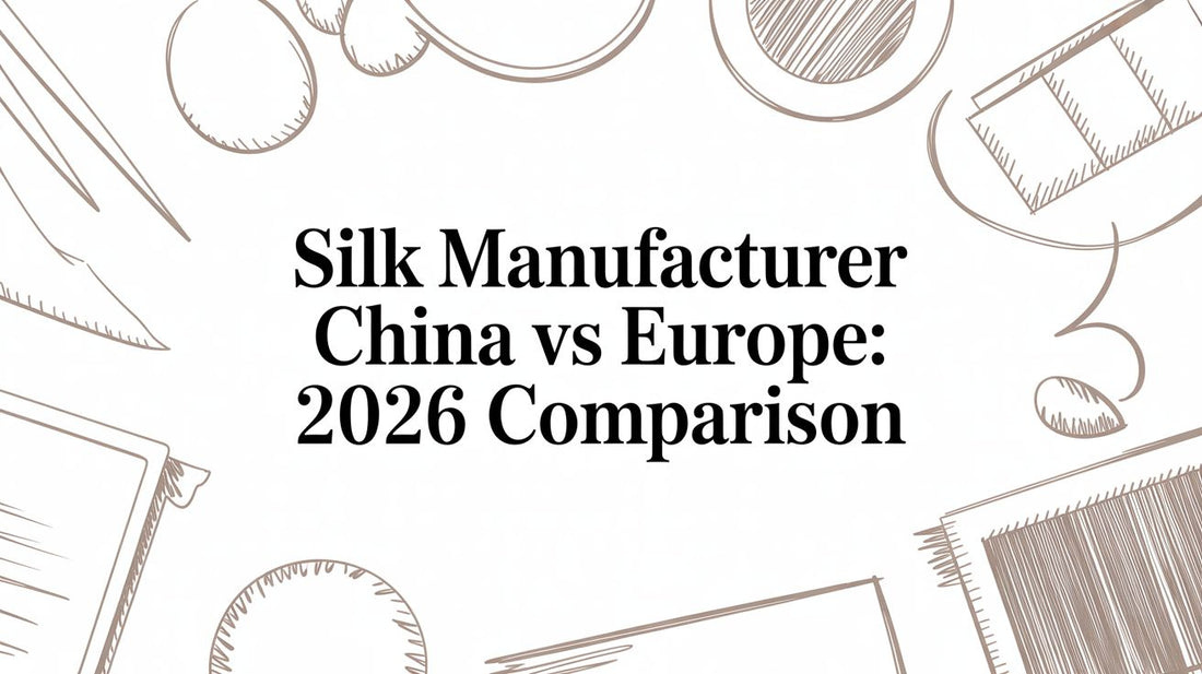 Silk Manufacturer China vs Europe: 2026 Comparison