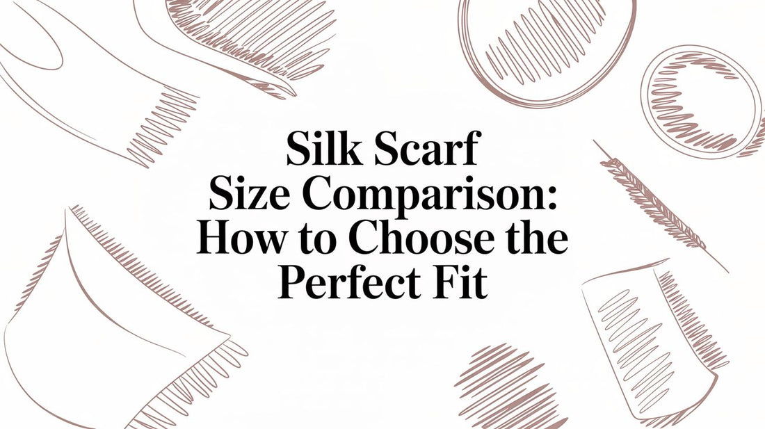 Silk Scarf Size Comparison: How to Choose the Perfect Fit