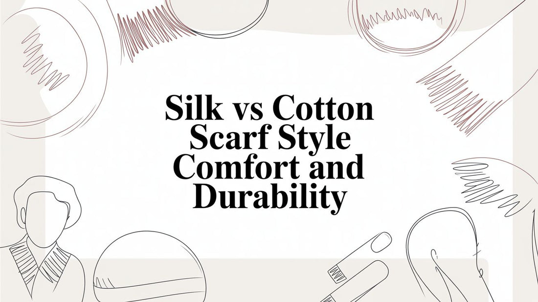 Silk vs Cotton Scarves: Comfort, Durability & Style Compared