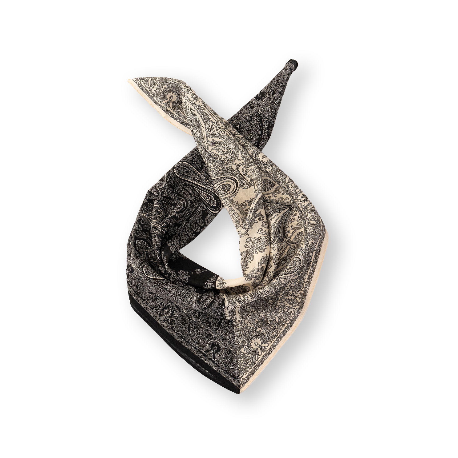 KAIYI 65x65CM Lightweight Crepe de Chine Silk Scarf for Summer Accessory and Gift (SZ65-06)