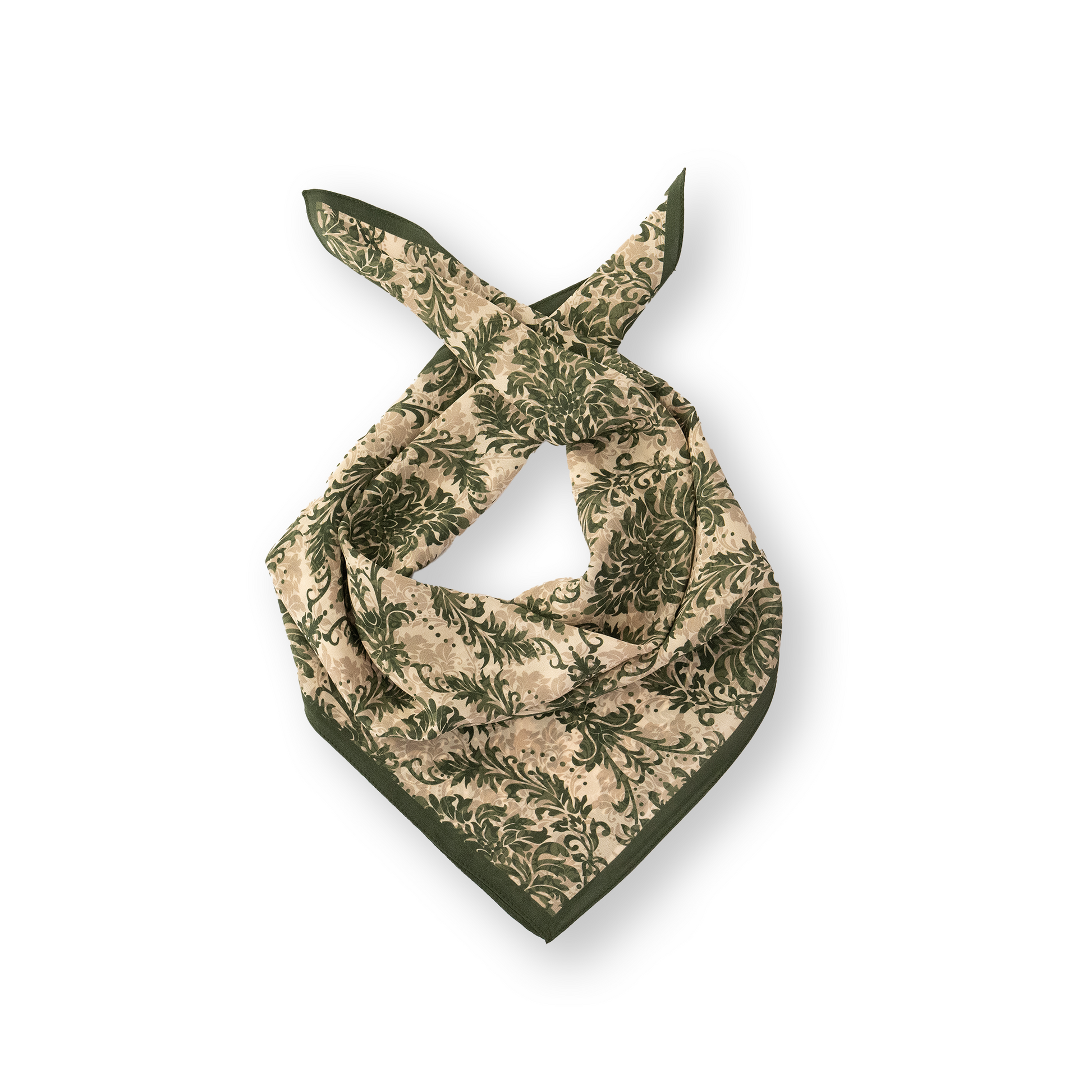 KAIYI 65x65CM Lightweight Crepe de Chine Silk Scarf for Summer Accessory and Gift (SZ65-08)