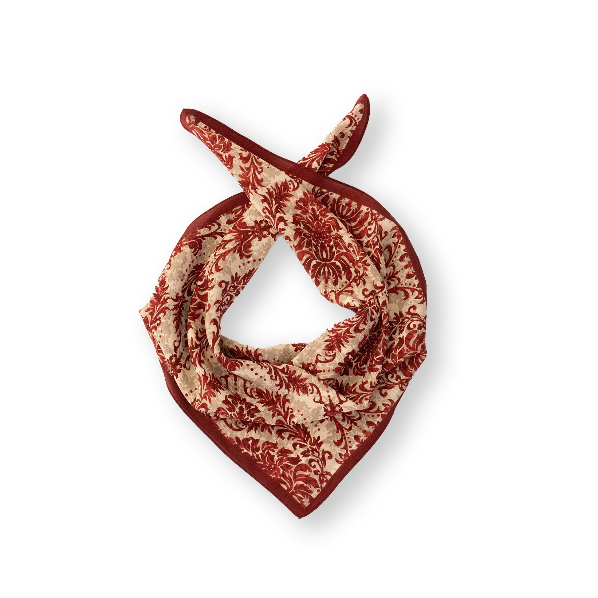 KAIYI 65x65CM Lightweight Crepe de Chine Silk Scarf for Summer Accessory and Gift (SZ65-09)