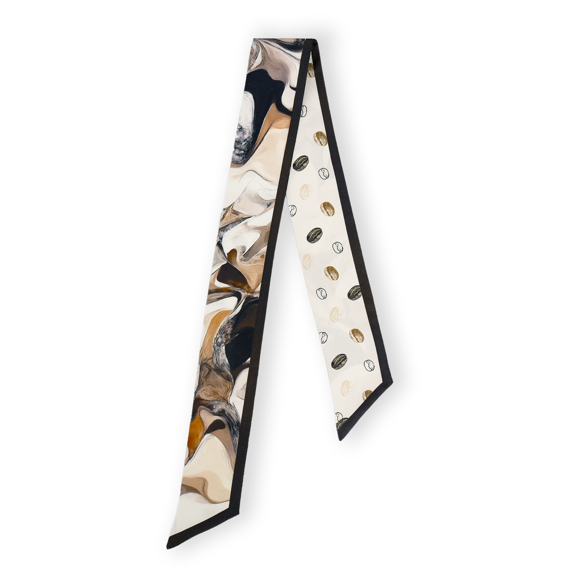 "Bean There" Silk Twilly