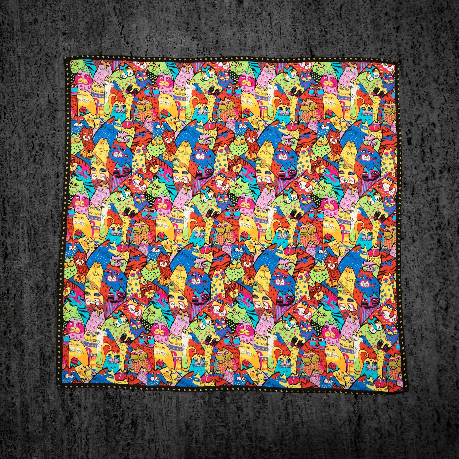 KAIYI 53x53CM 100% Pure Silk Scarf for Women Fashion and Gift (Cute09)