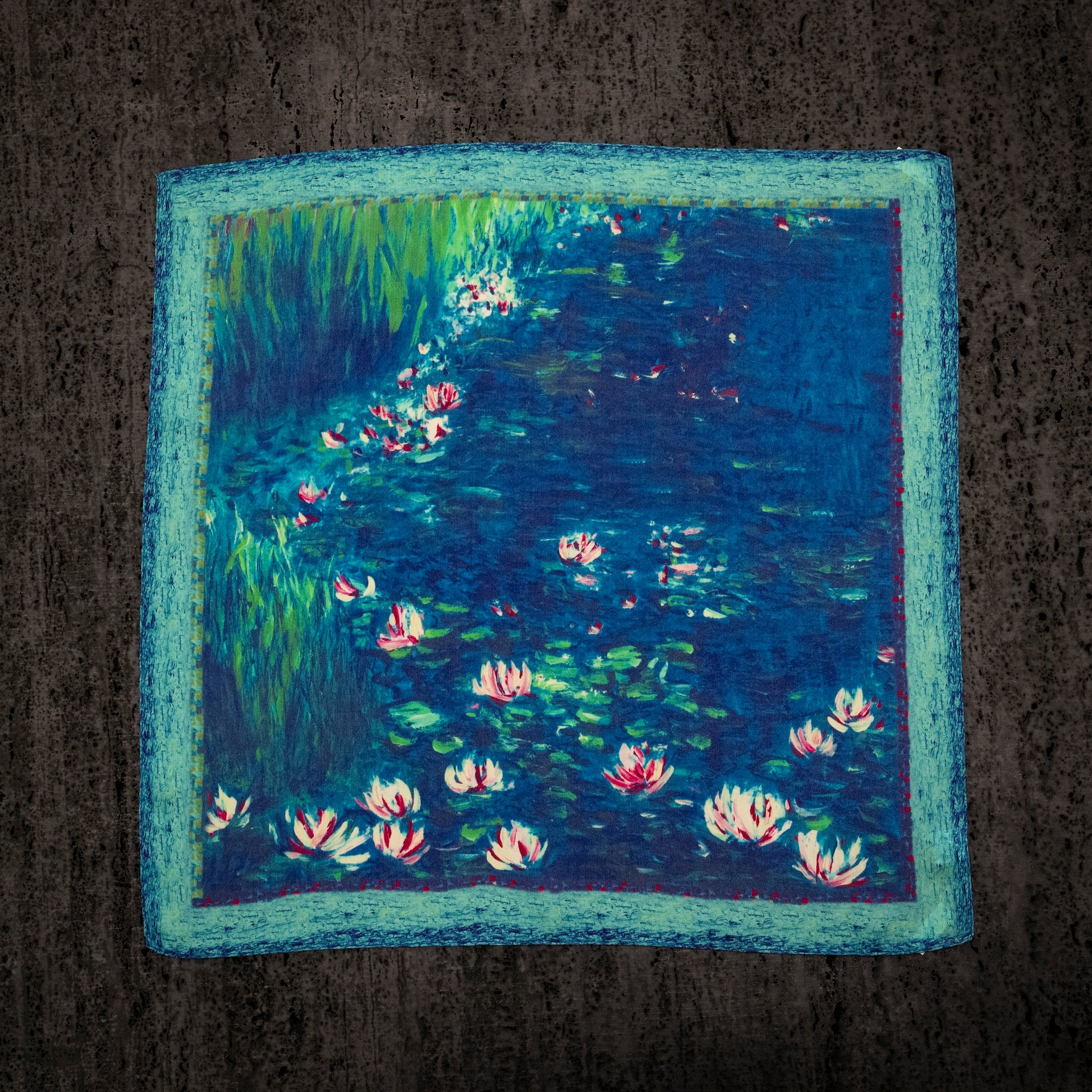 KAIYI 53x53CM 100% Pure Silk Scarf for Women Fashion and Gift (Artsy11)