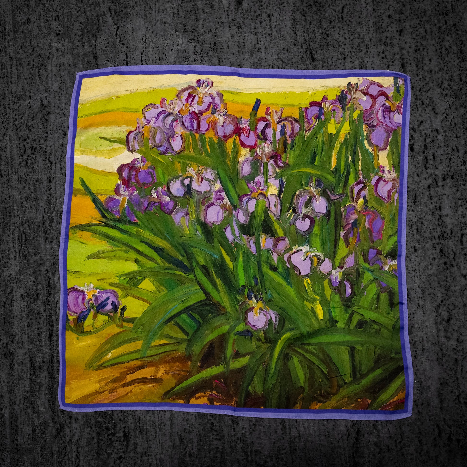 KAIYI 53x53CM 100% Pure Silk Scarf for Women Fashion and Gift (Artsy04)