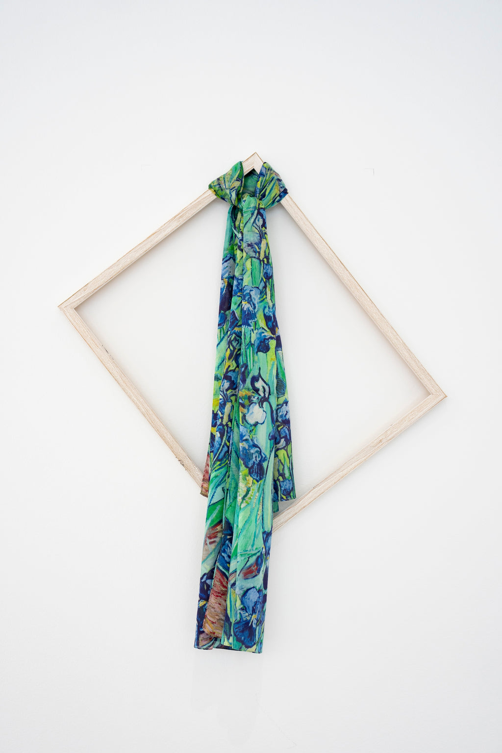 KAIYI 110x170CM 100% Pure Paj Silk Scarf in Oil Floral Print for Women Fashion and Gift (PAJ02)