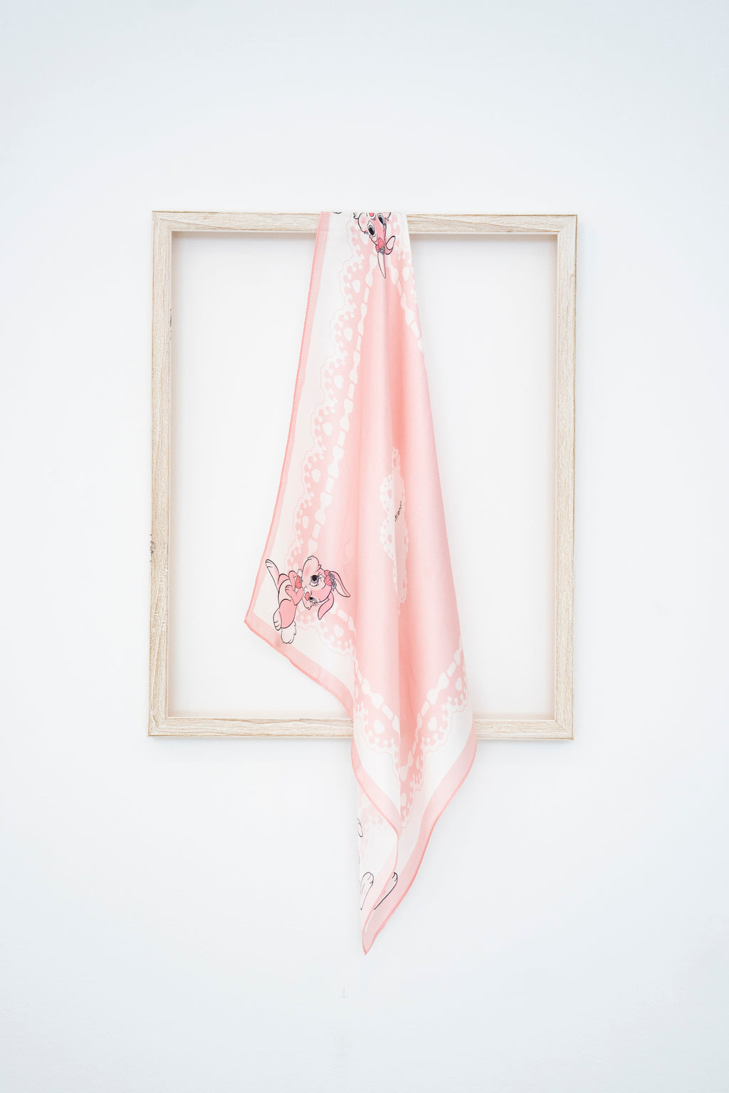 KAIYI 53x53CM 100% Pure Silk Scarf for Women Fashion and Gift (Cute01)
