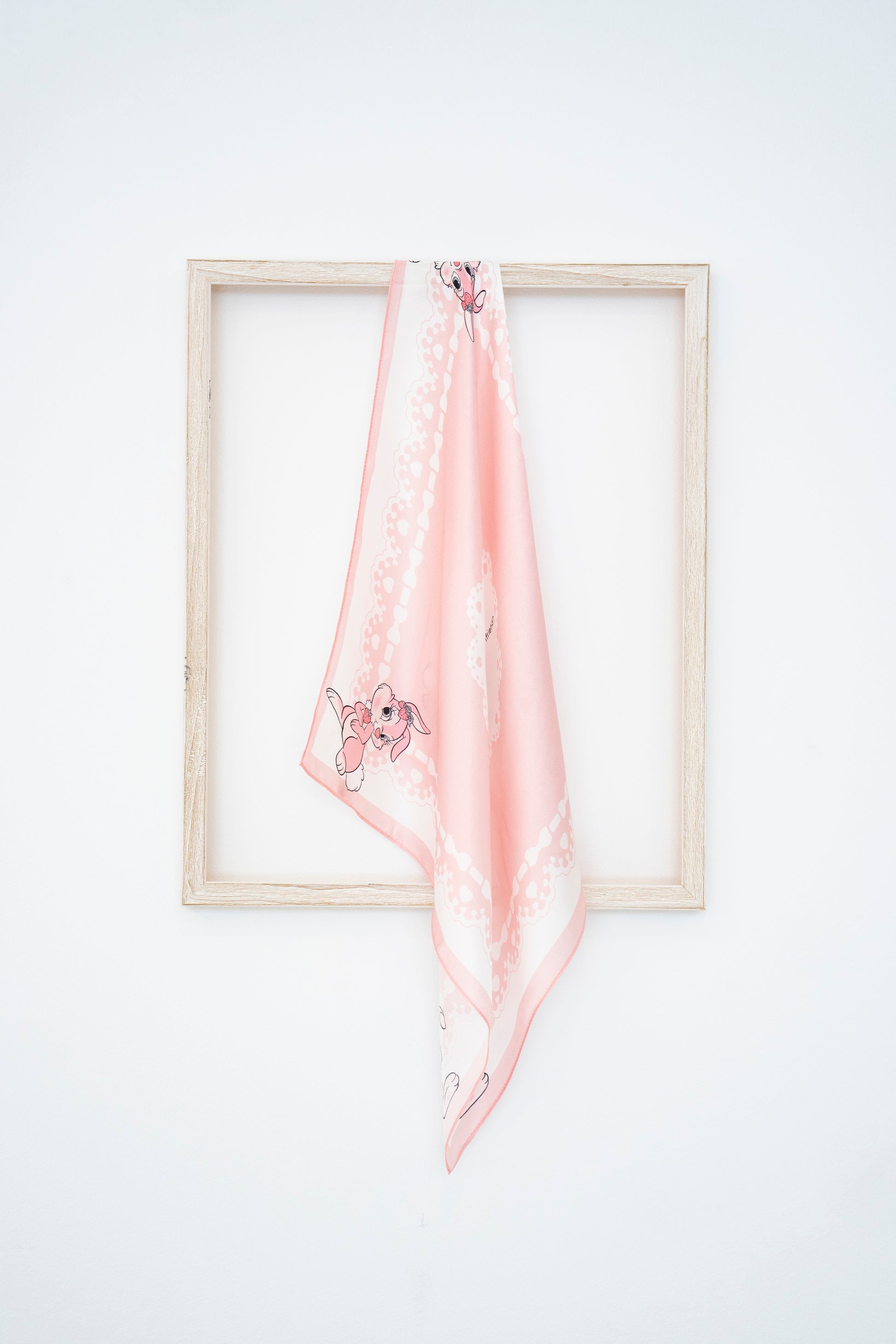 KAIYI 53x53CM 100% Pure Silk Scarf for Women Fashion and Gift (Cute01)