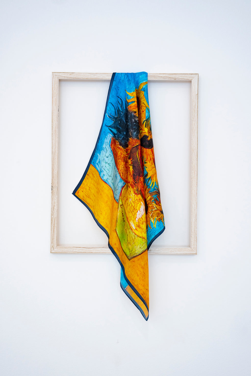 KAIYI 53x53CM 100% Pure Silk Scarf for Women Fashion and Gift (Artsy03)