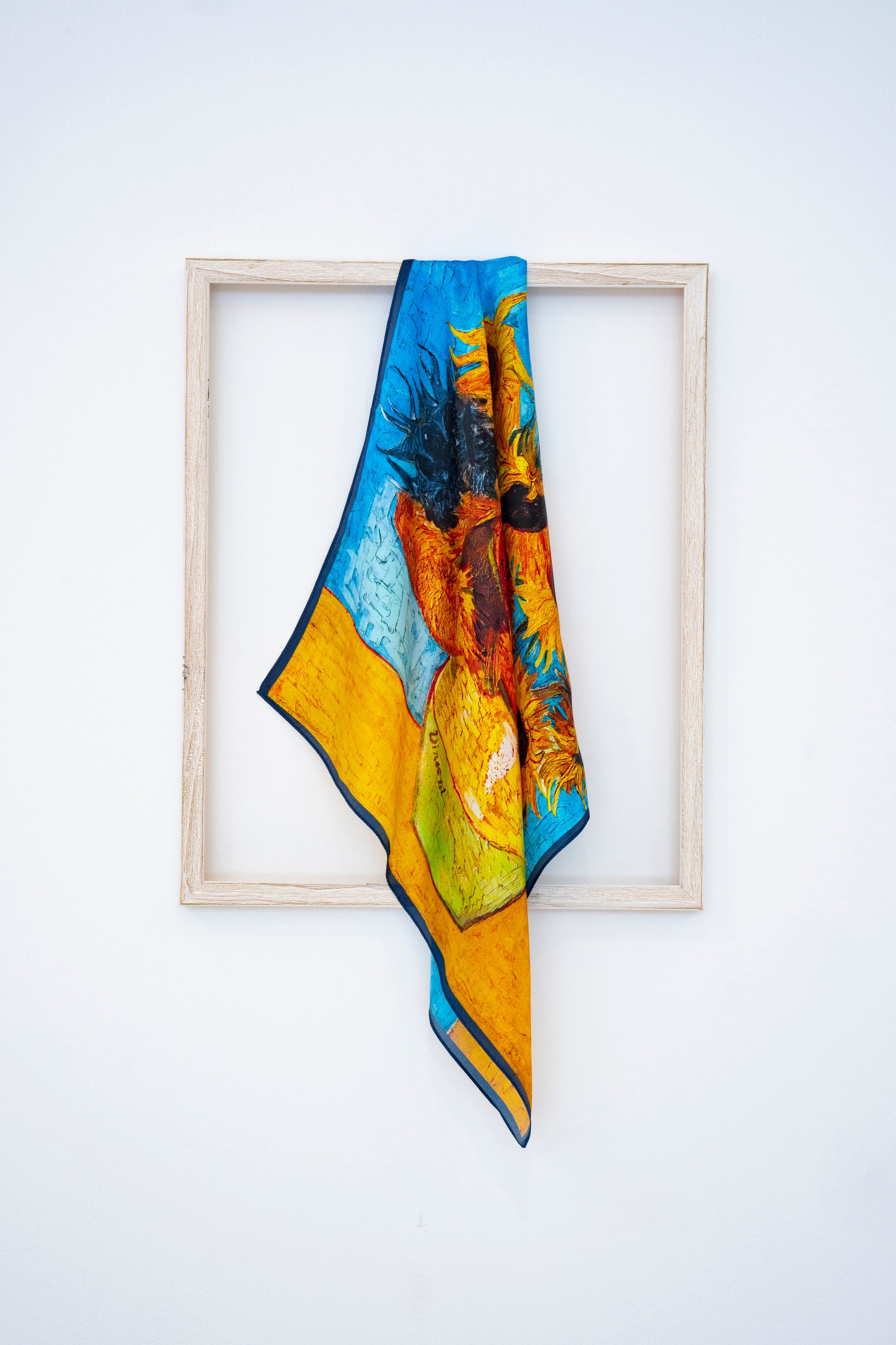 KAIYI 53x53CM 100% Pure Silk Scarf for Women Fashion and Gift (Artsy03)