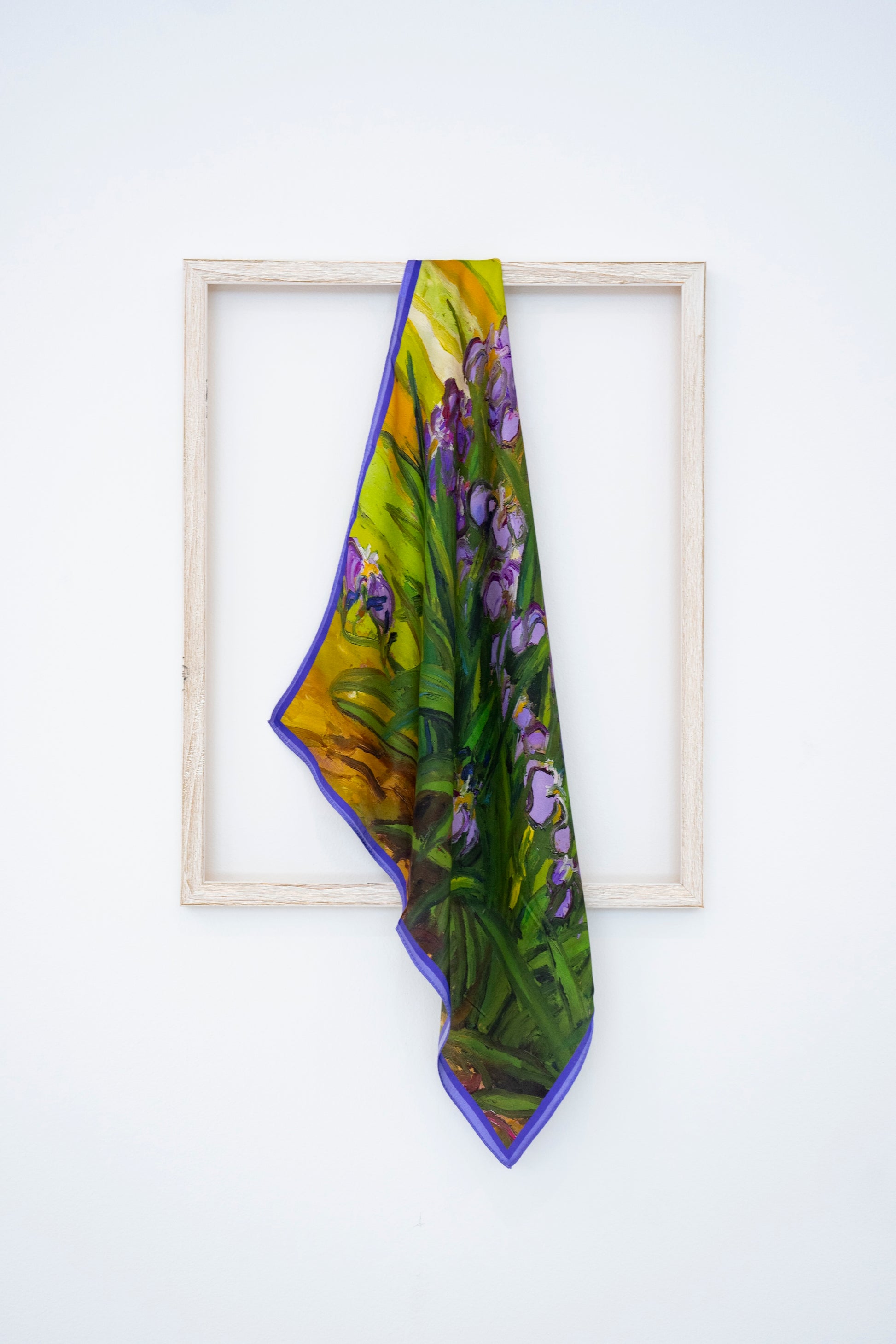KAIYI 53x53CM 100% Pure Silk Scarf for Women Fashion and Gift (Artsy04)
