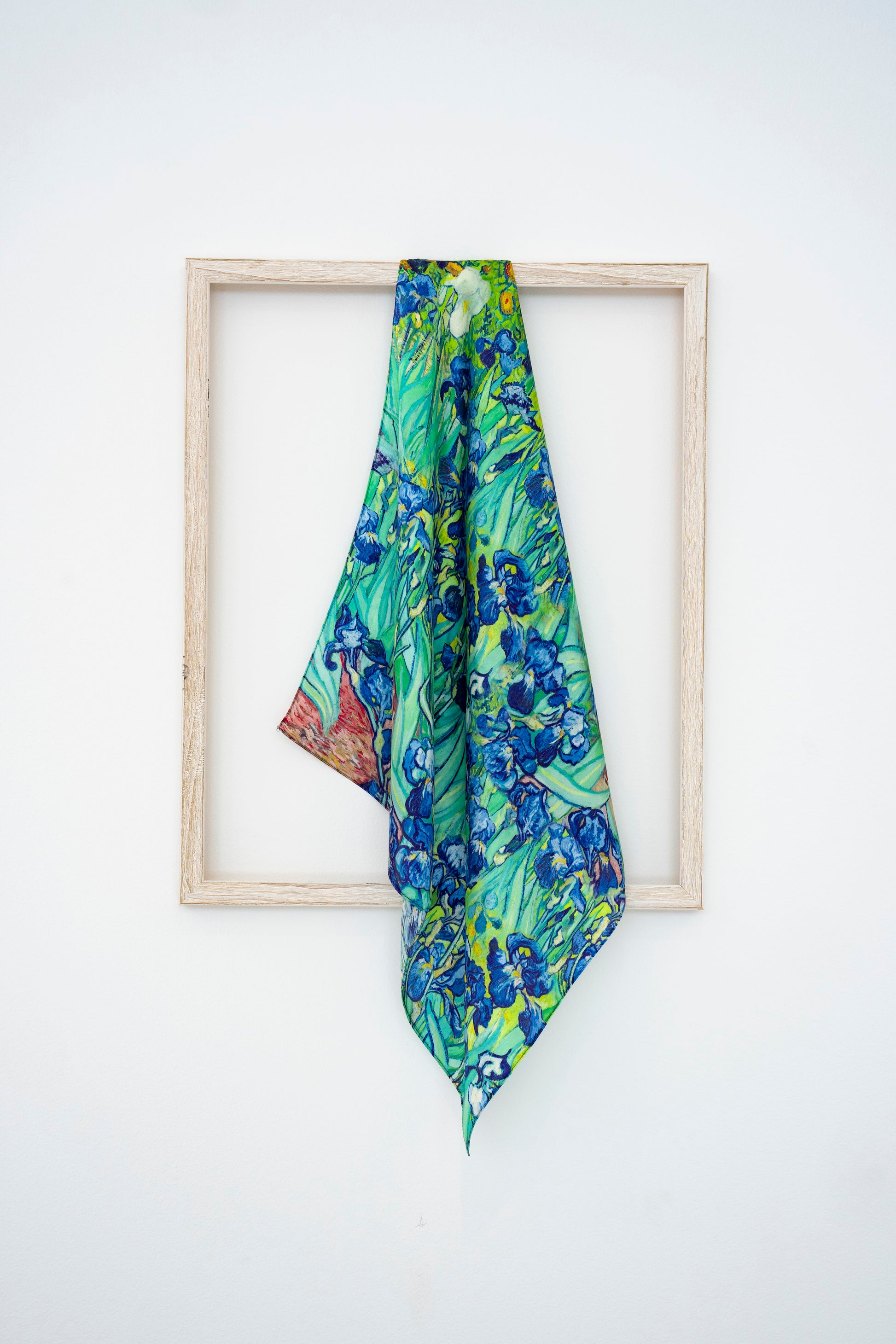 KAIYI 53x53CM 100% Pure Silk Scarf for Women Fashion and Gift (Artsy06)