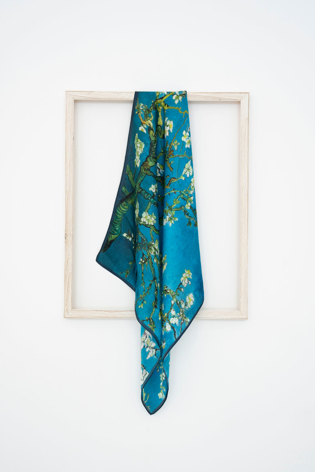 KAIYI 53x53CM 100% Pure Silk Scarf for Women Fashion and Gift (Artsy07)