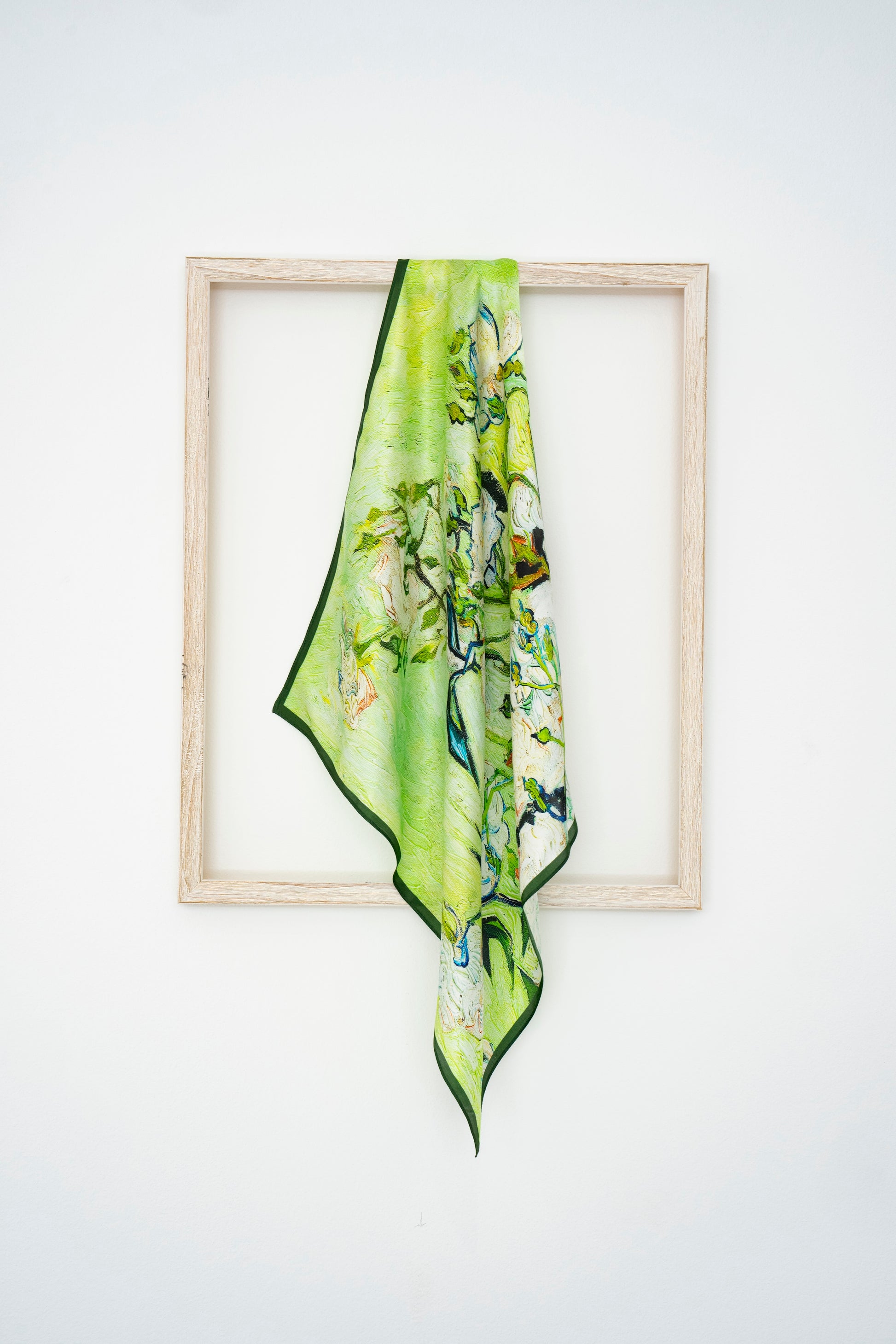 KAIYI 53x53CM 100% Pure Silk Scarf for Women Fashion and Gift (Artsy12)