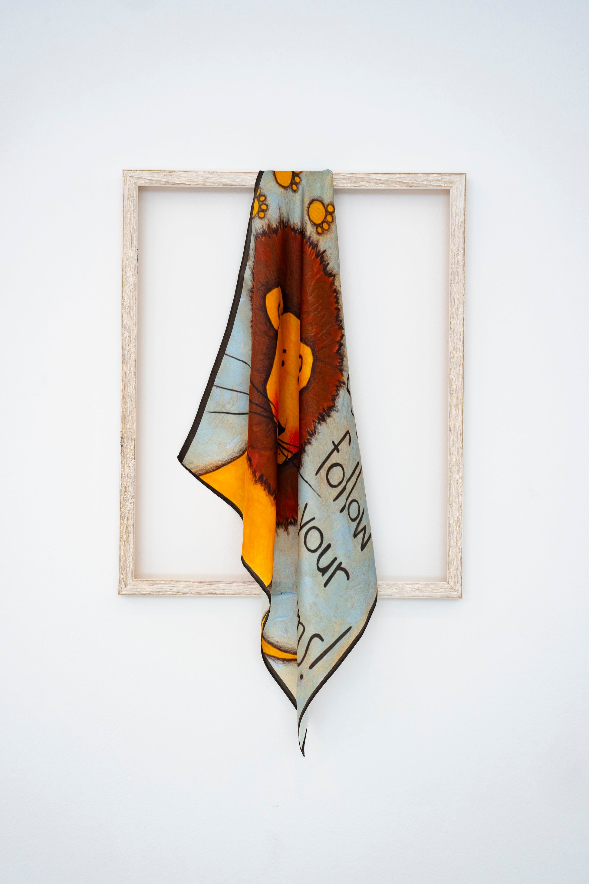 KAIYI 53x53CM 100% Pure Silk Scarf for Women Fashion and Gift (Cute07)