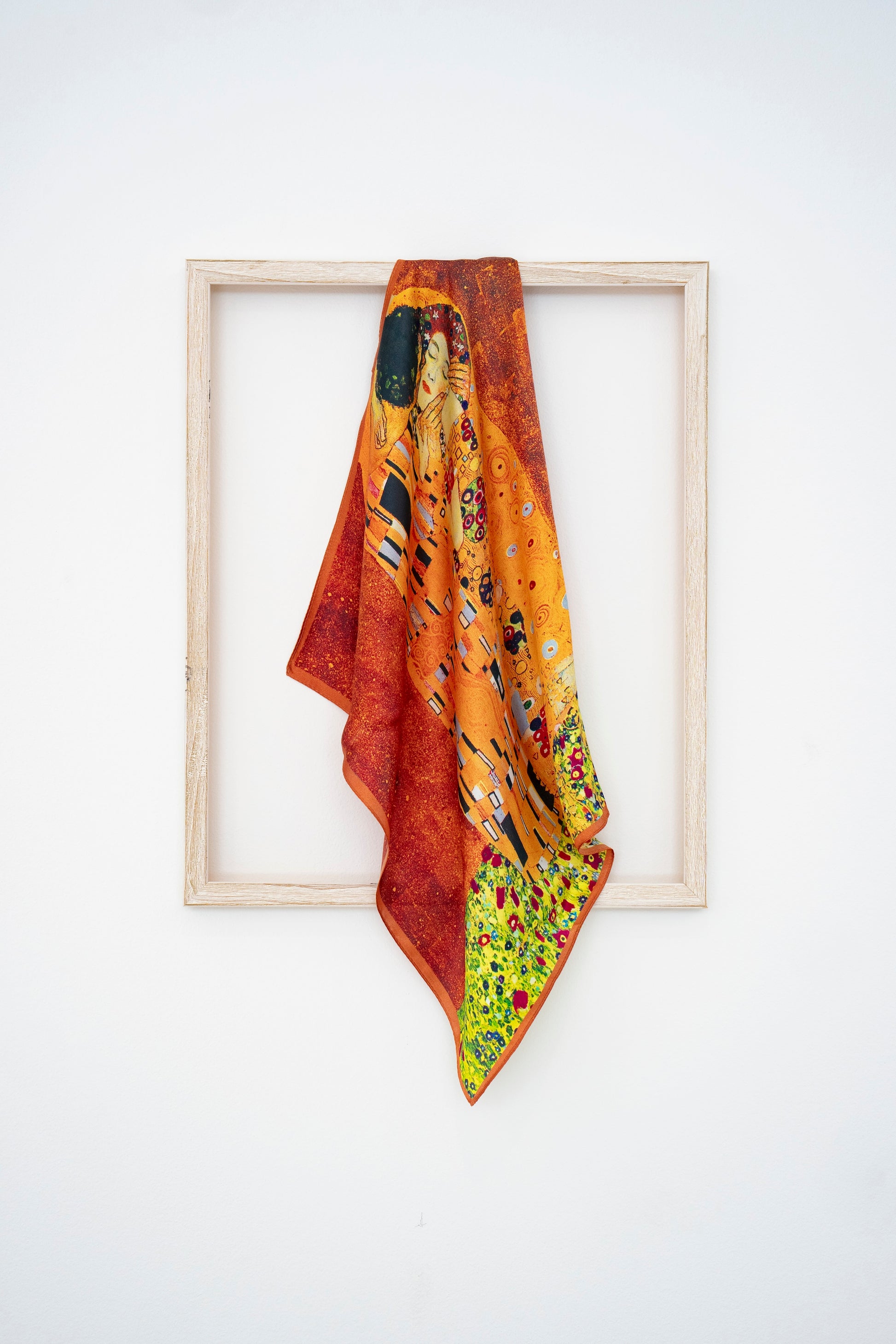 KAIYI 53x53CM 100% Pure Silk Scarf for Women Fashion and Gift (Artsy13)