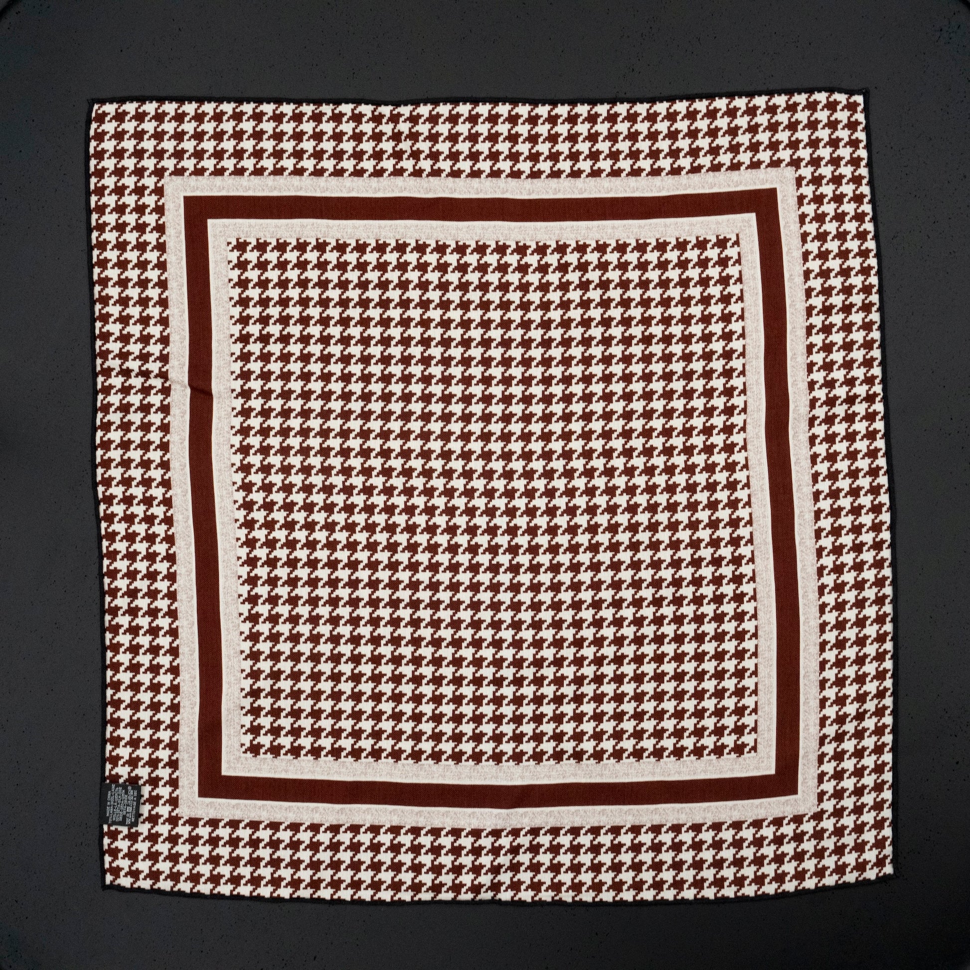 KAIYI 70x70CM Silk-Wool Scarf in Abstract Print for Women Fashion and Gift (SW65-13)
