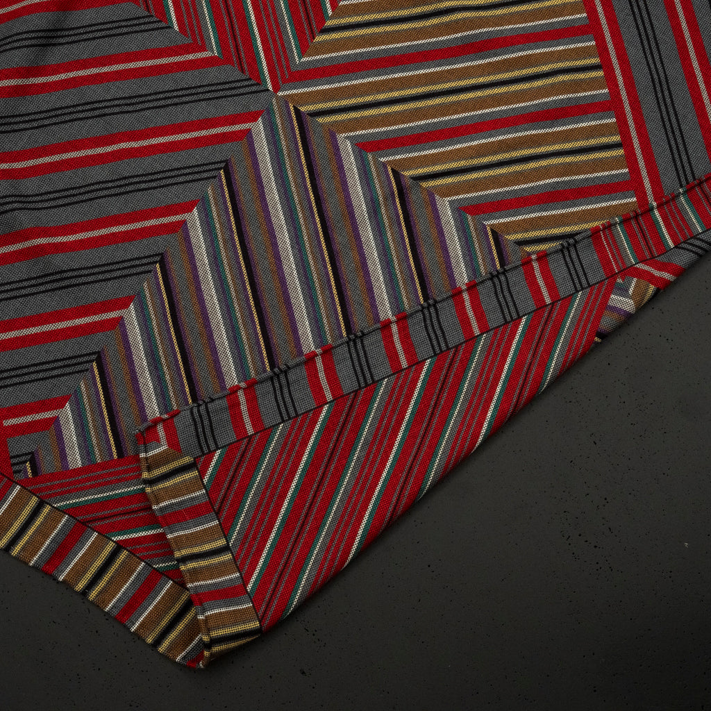 KAIYI 70x70CM Silk-Wool Scarf in Abstract Print for Women Fashion and Gift (SW65-17)