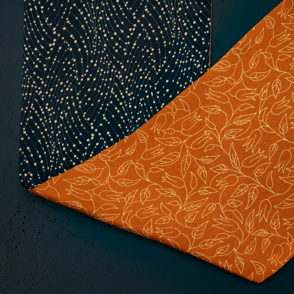KAIYI 17x150CM 100% Pure Silk Scarf in Floral Print for Women Fashion and Gift (SU14)