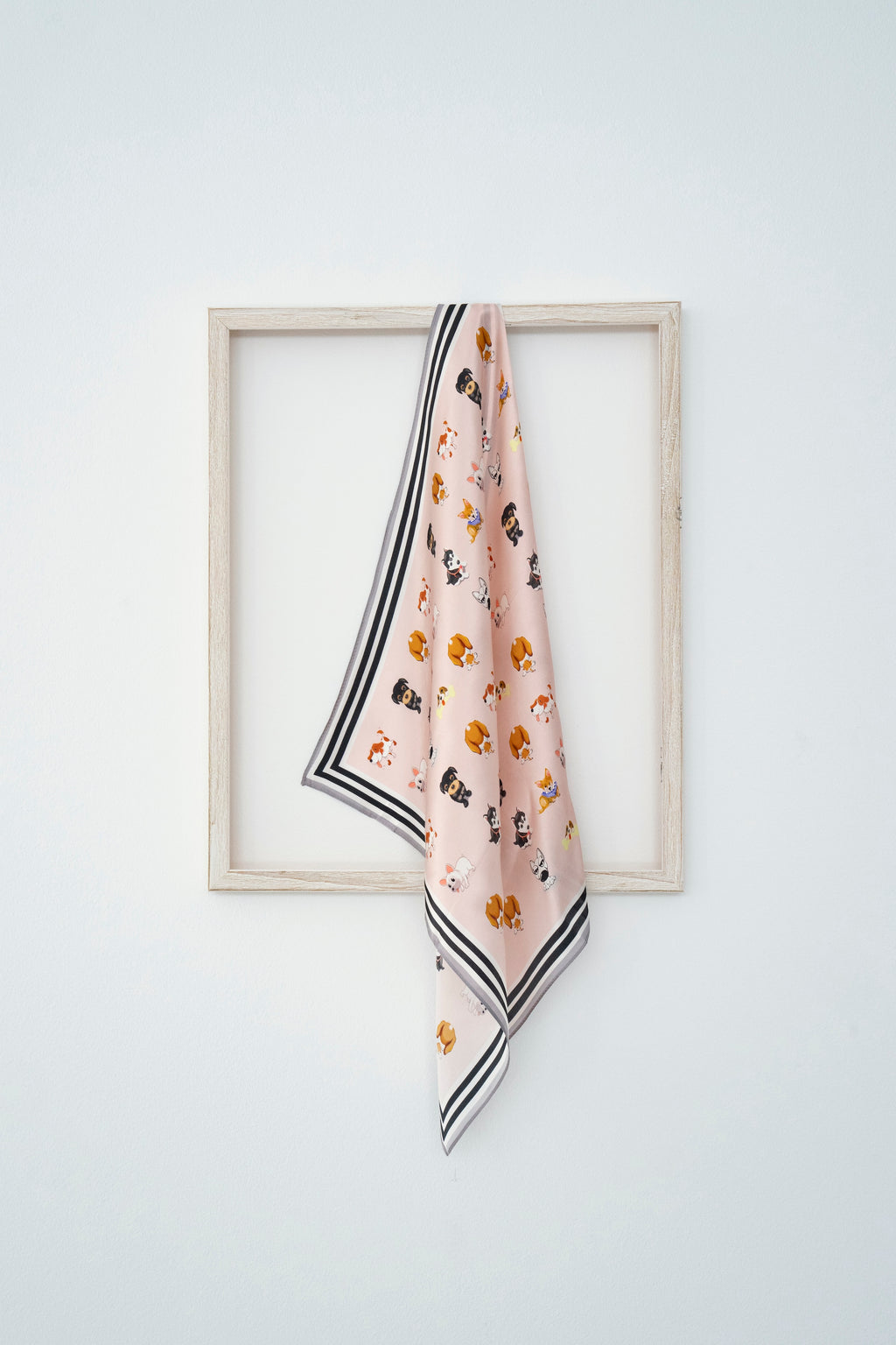 KAIYI 53x53CM 100% Pure Silk Scarf for Women Fashion and Gift (Cute10)