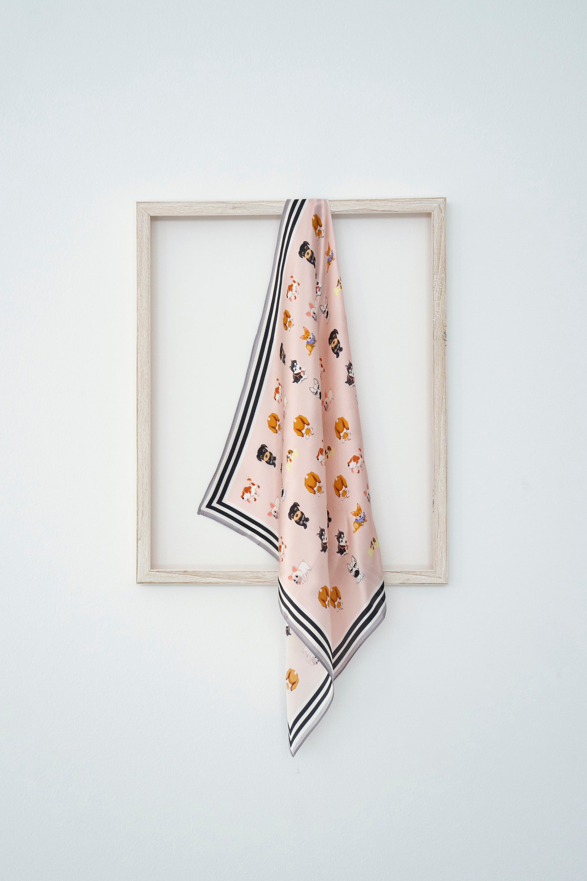 KAIYI 53x53CM 100% Pure Silk Scarf for Women Fashion and Gift (Cute10)