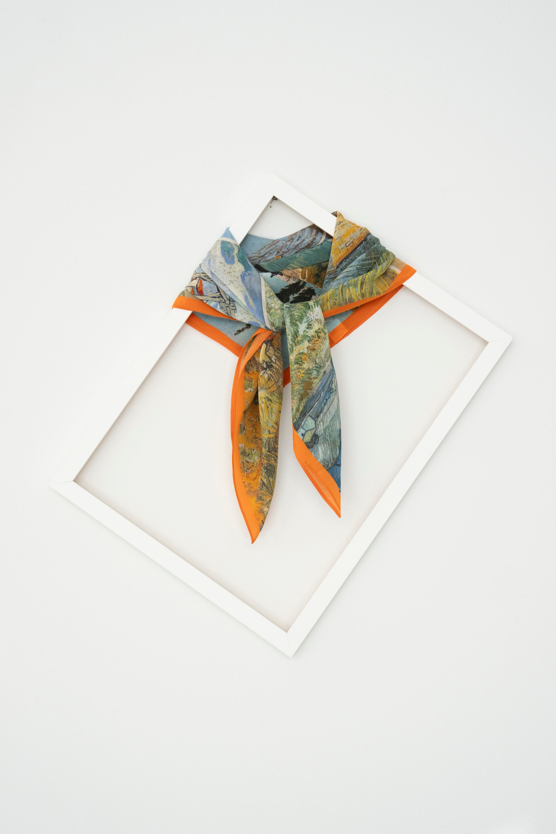 KAIYI 65x65CM Lightweight Crepe de Chine Silk Scarf for Summer Accessory and Gift (SZ65-20)