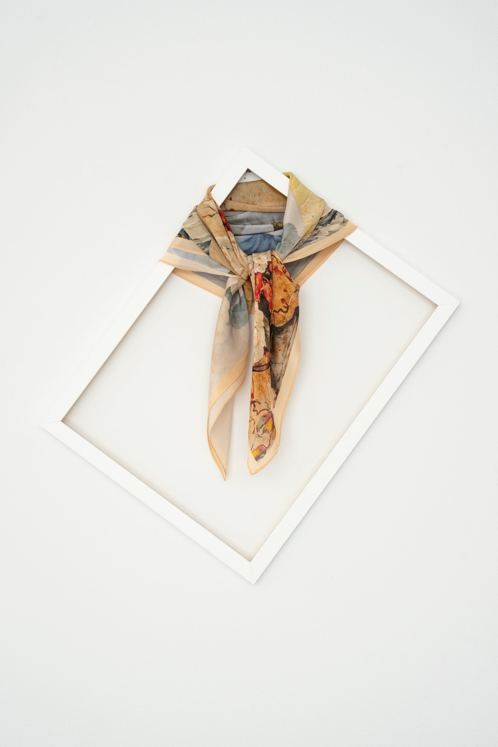 KAIYI 65x65CM Lightweight Crepe de Chine Silk Scarf for Summer Accessory and Gift (SZ65-15)