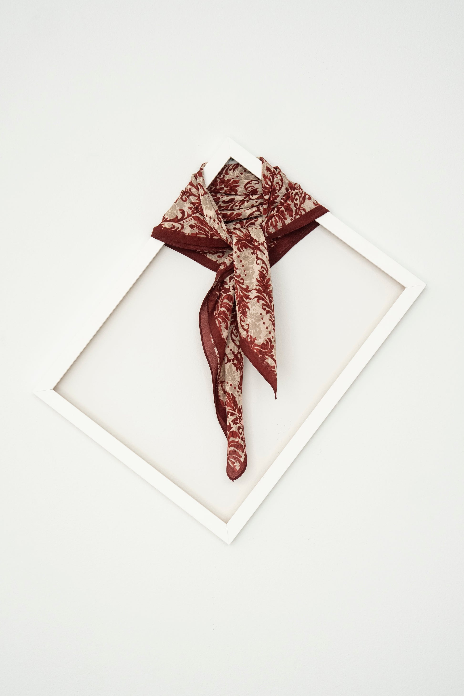 KAIYI 65x65CM Lightweight Crepe de Chine Silk Scarf for Summer Accessory and Gift (SZ65-09)