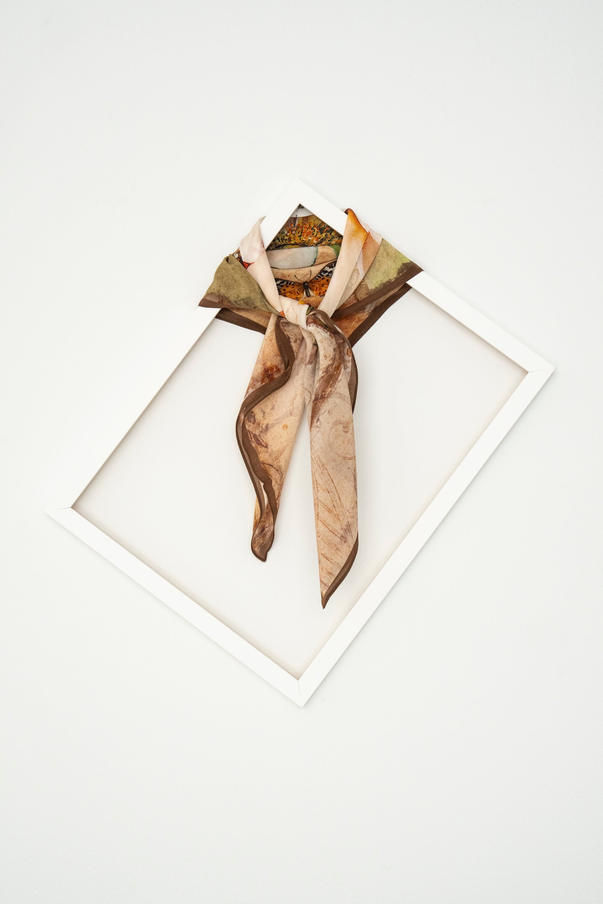 KAIYI 65x65CM Lightweight Crepe de Chine Silk Scarf for Summer Accessory and Gift (SZ65-07)