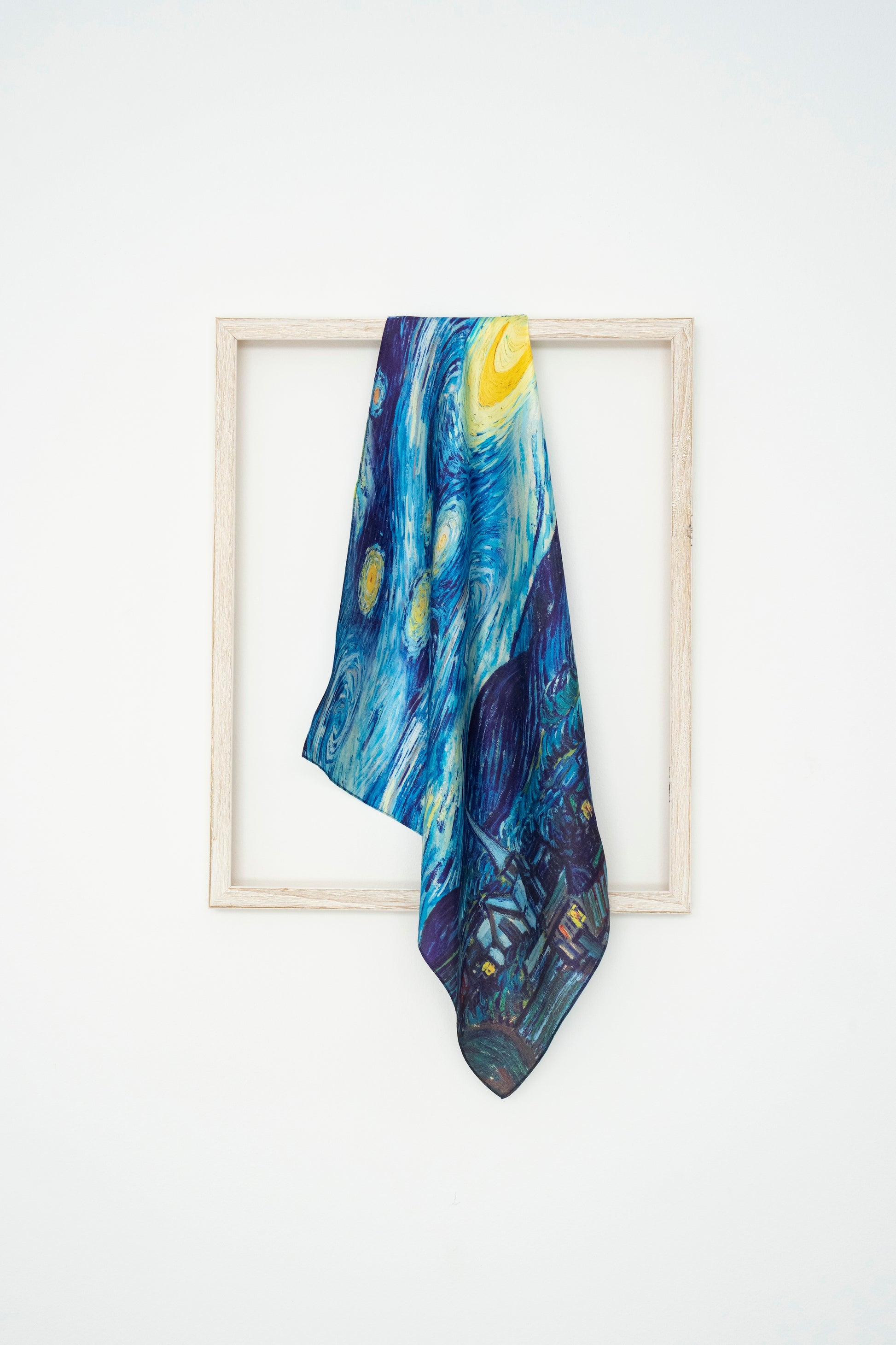 KAIYI 53x53CM 100% Pure Silk Scarf for Women Fashion and Gift (Artsy17)