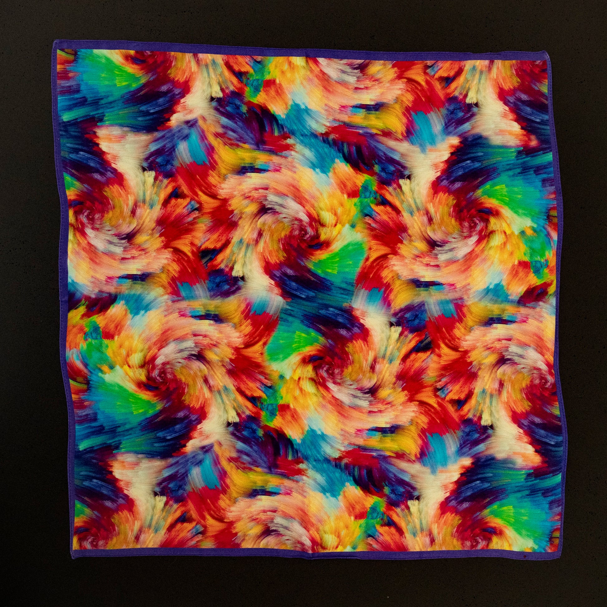 KAIYI 53x53CM 100% Pure Silk Scarf for Women Fashion and Gift (Artsy15)