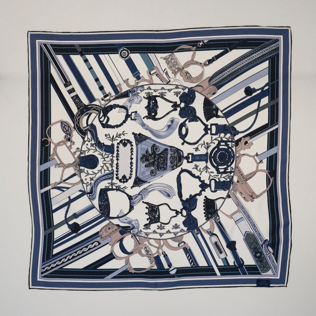 KAIYI 65x65CM 100% Twill Silk Double-sided Scarf for Woman Fashion and Gift (T65-01)