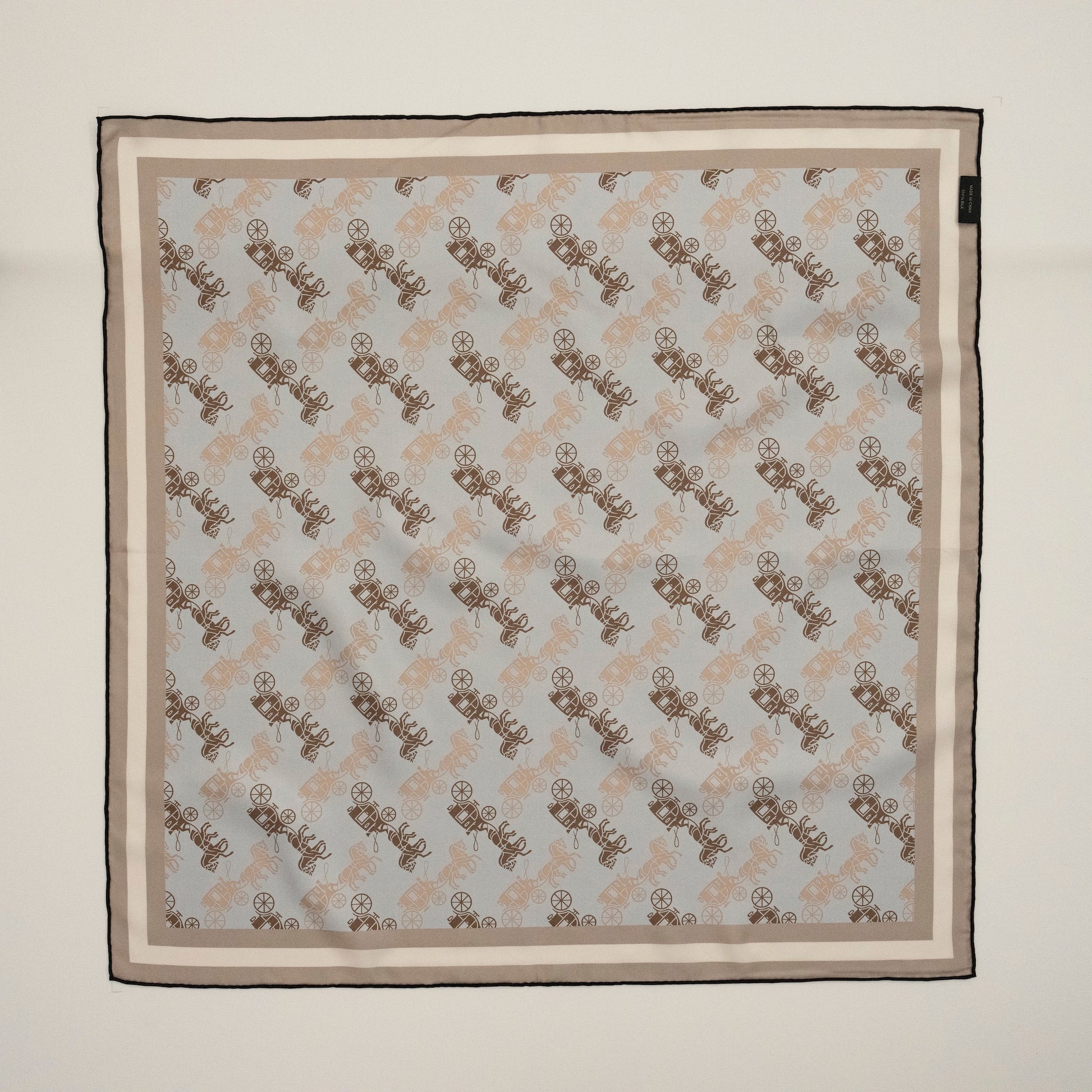 KAIYI 65x65CM 100% Twill Silk Double-sided Scarf for Woman Fashion and Gift (T65-10)
