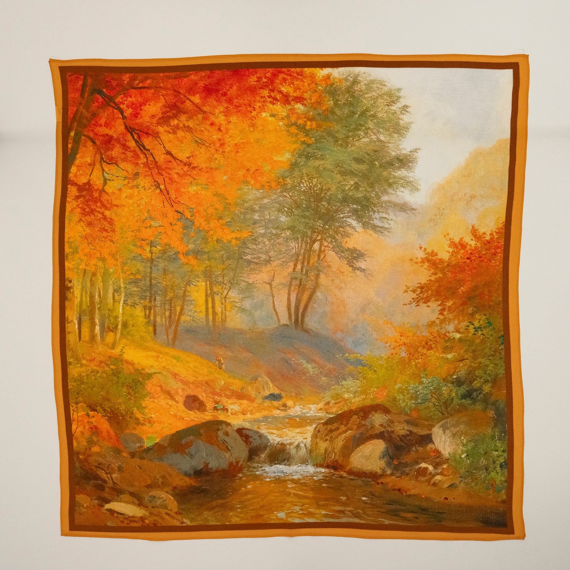 KAIYI 65x65CM Lightweight Crepe de Chine Silk Scarf for Summer Accessory and Gift (SZ65-01)