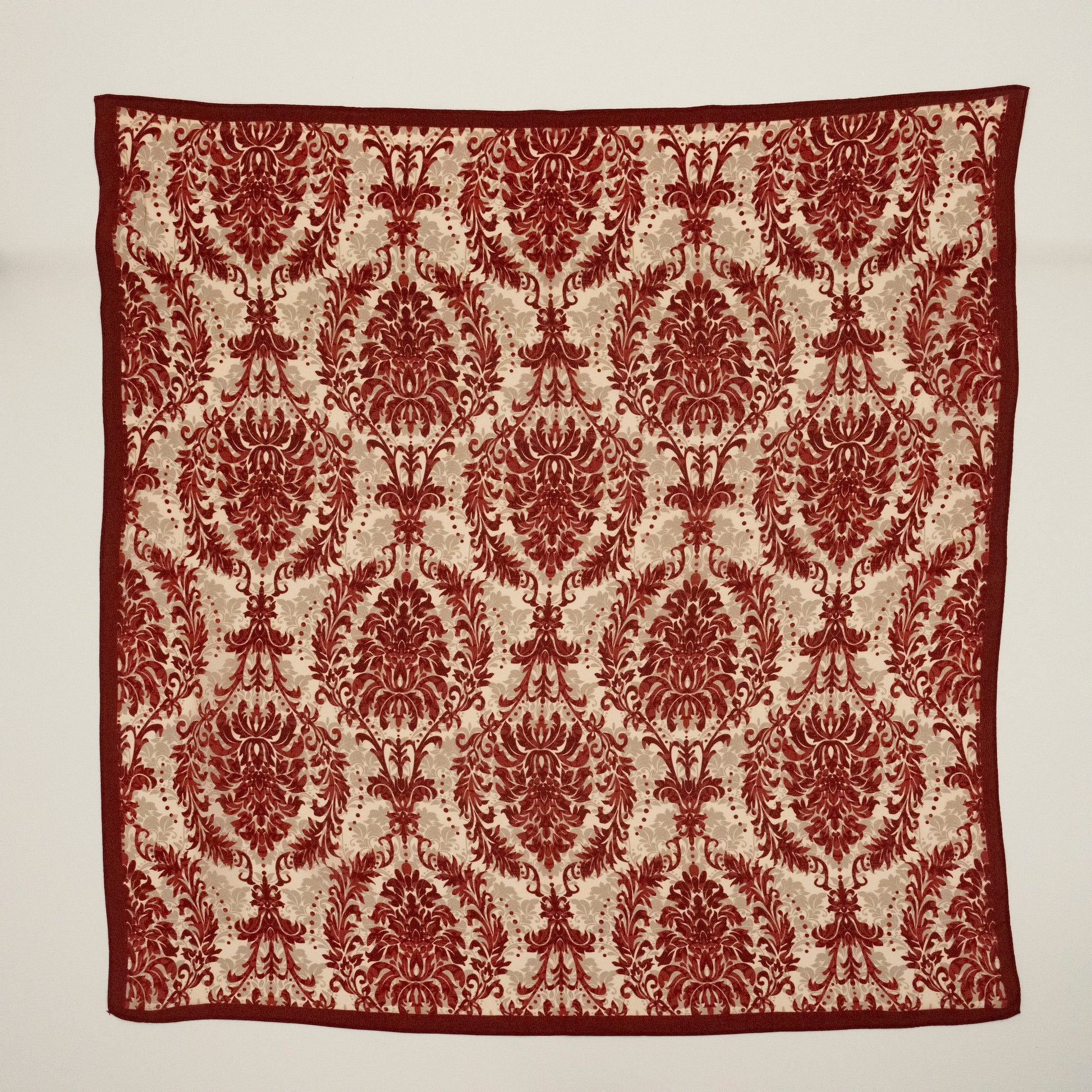 KAIYI 65x65CM Lightweight Crepe de Chine Silk Scarf for Summer Accessory and Gift (SZ65-09)