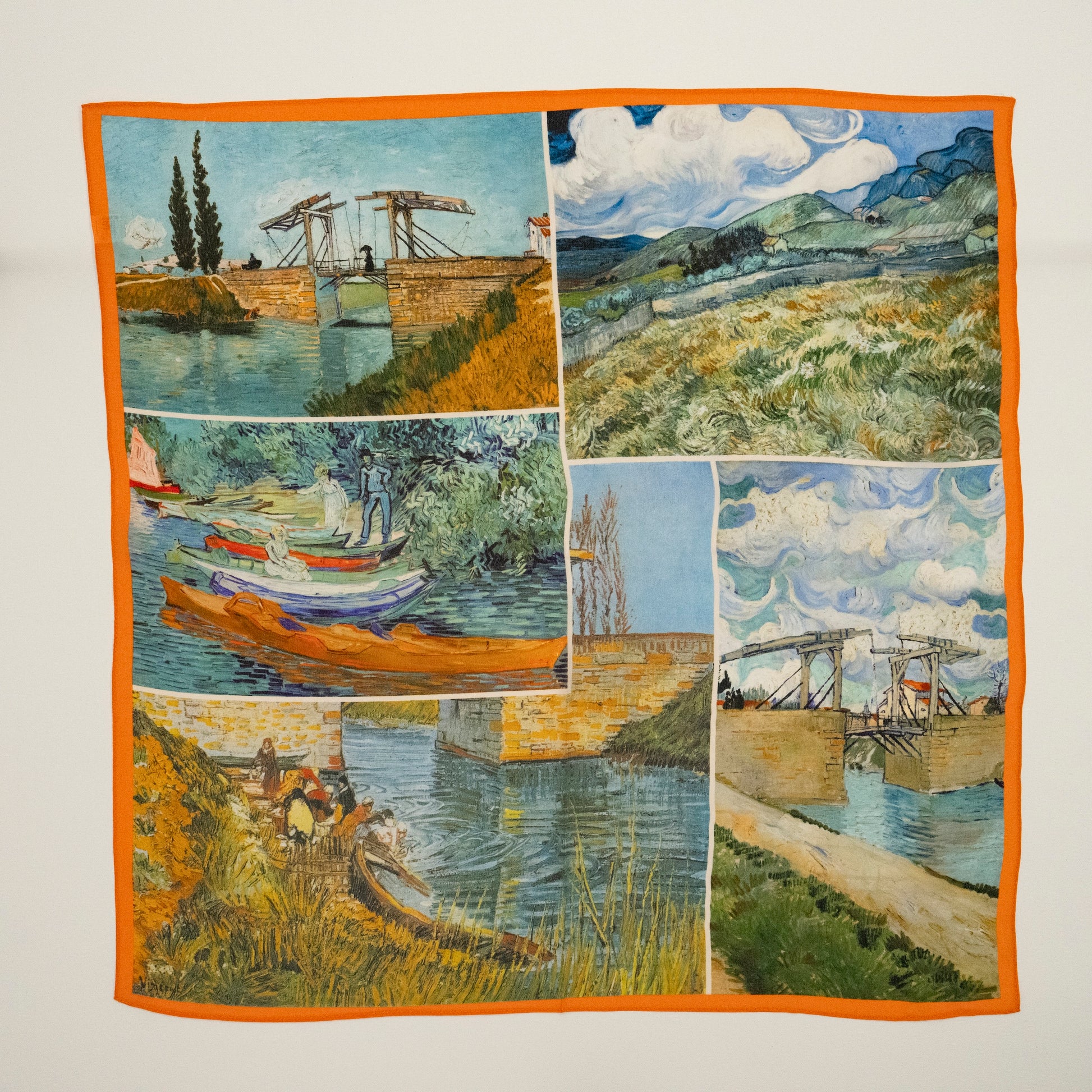 KAIYI 65x65CM Lightweight Crepe de Chine Silk Scarf for Summer Accessory and Gift (SZ65-20)